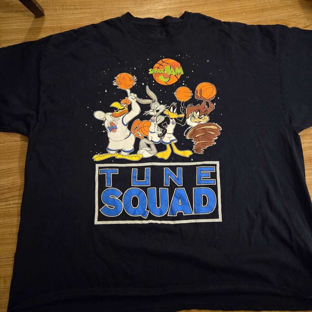 Space Jam Tune Squad Black T-Shirt Size  5X